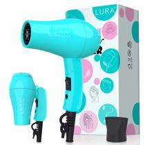Secador de Cabelo Portátil LURA Travel 1200W - Dupla Tensão (Azul)