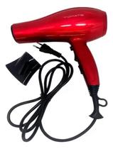 Secador de Cabelo Potente para Salão de Cabelo Profissional 1900W Tomate 127V