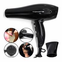 Secador De Cabelo Profissional 3 Temperaturas Cabelos 110v Cabelos110v Beauty Blue - Tomate