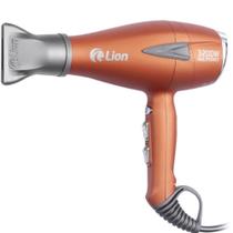 Secador de Cabelo Profissional 3200W Lion Cobre Fosco com Display Digital e Íons Negativos