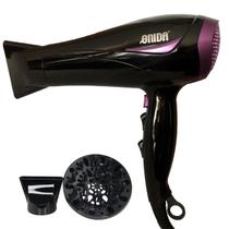 Secador De Cabelo Profissional 5500w Bivolt Com Íons e Difusor para Cachos