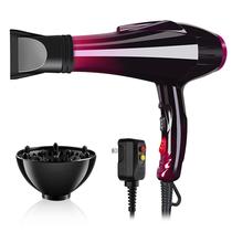 Secador de Cabelo Profissional Aingycy 3500W Iônico - Roxo