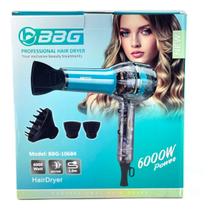 Secador de Cabelo Profissional BBG Power 6000W - 110V.