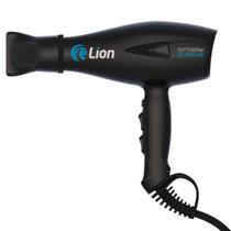 Secador De Cabelo Profissional Lion Tutti Silenciar Silencioso Super Potente Leve 2200w 127V Preto