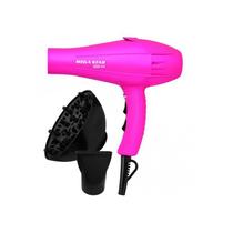 Secador de Cabelo Profissional Megastar Pro Ion 8.000 Watts 220V - Rosa