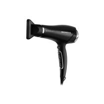 Secador de Cabelo Profissional Mondial SCN-04 - Potência 2000W - 220V - Cores Preto e Prata