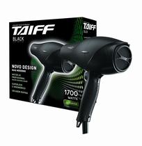 Secador de cabelo profissional taiff black 1700w - 220v