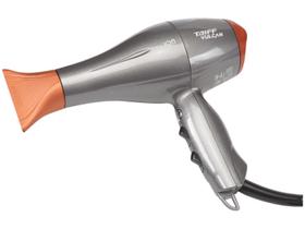 Secador de Cabelo Profissional Taiff Vulcan 2400W Prata/Laranja 127v