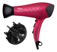 Secador de Cabelo PSC2350 Íons Tourmaline 2200W Bivolt Philco