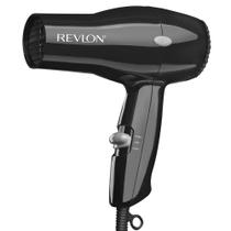 Secador de Cabelo Revlon Compact 1875W - Design Leve e Preto