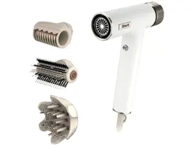 Secador de Cabelo Shark Branco 1700W 3 Velocidades Speedstyle Cacheados e Crespos Secador de Cabelo Shark Branco 1700W 3 Velocidades Speedstyle Cacheados e Crespos