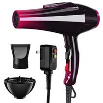 Secador de cabelo SOMOYA Professional 3500W Blue Light Ionic