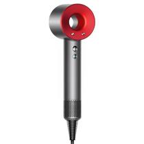 Secador de Cabelo Super Hair Dryer A3002-110 - 1600W - 110V - Cinza e Vermelho