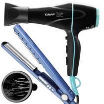 Secador De Cabelo Taiff 2000w Profissional Ar Quente Frio Stile Difusor Cachos Prancha Chapinha Philco Ultra Titanium Digital 230c Progressiva