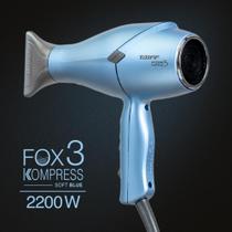 Secador de Cabelo Taiff Fox Íon 3 Kompress Blue 2200w 220v