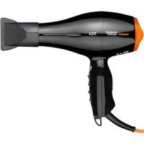 Secador de Cabelo Taiff Profissional Titanium 2100 W 110V - Preto/Laranja