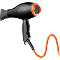 Secador de Cabelo Taiff Profissional Titanium 2100 W 110V - Preto/Laranja