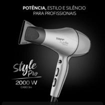 Secador de Cabelo Taiff Style Pro 2 Velocidades 2000W Prata