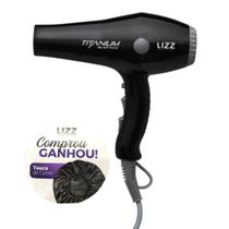 Secador de cabelo titanium black lizz professional 2150w 127