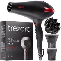 Secador de cabelo TREZORO Professional Ionic 2200W com difusor Secador de cabelo TREZORO Professional Ionic 2200W com difusor