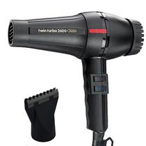 Secador de cabelo Turbo Power Twin Turbo 2600 Black + M Hair Designs Secador de cabelo Turbo Power Twin Turbo 2600 Black + M Hair Designs