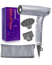 Secador de Cabelo VENTRIS Blitzflow Ionic - Com Difusor Magnético Cinza