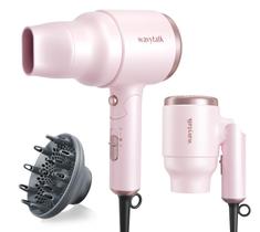Secador de cabelo Wavytalk Wavytalk Wavytalk Blow Dryer 1600W Pinky White