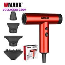 Secador de Cabelo Wmark NG 9122 1600W Preto 220V - Alta Velocidade e Desempenho Profissional Secador de Cabelo Wmark NG 9122 1600W Preto 220V - Alta Velocidade e Desempenho Profissional