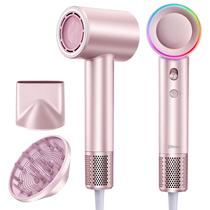 Secador de Cabelo Zibtes de Alta Velocidade com Motor Brushless Íonico, Rose Gold Secador de Cabelo Zibtes de Alta Velocidade com Motor Brushless Íonico, Rose Gold