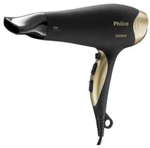 Secador de Cabelos 2000W Philco 2 Velocidades 3 Temperaturas Preto 220V
