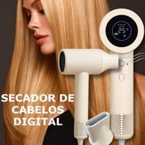Secador De Cabelos Digital Brushless 1600w 110v Com Bocal Profissional Silencioso Cabeleireiro