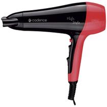 Secador de cabelos high style 2200w 1,8m de cabo vermelho e preto sec511 127v - Cadence
