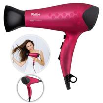 Secador de Cabelos Ions Tourmaline Rosa 2200w Bivolt PSC2350 Secador de Cabelos Ions Tourmaline Rosa 2200w Bivolt PSC2350