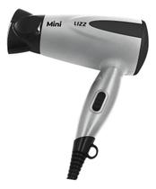 Secador de Cabelos Mini Prata Portátil - Bivolt