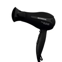 Secador de Cabelos Mondial Power Shine Black Íon 2000W SC-13