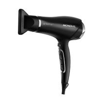 Secador de Cabelos Mondial Preto e Cromado Prata 2000W SCN-04