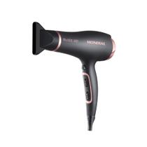 Secador de Cabelos Mondial Preto/Golden Rose Bivolt - SC-37-BI Secador de Cabelos Mondial Preto/Golden Rose Bivolt - SC-37-BI
