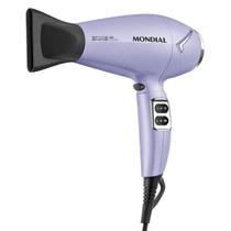 Secador De Cabelos Mondial Space Shine Tourmaline Íons 2000W SC-21 Lilás