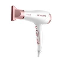 Secador de cabelos Mondial White Rose SCN-50 2000W Branco/Rose