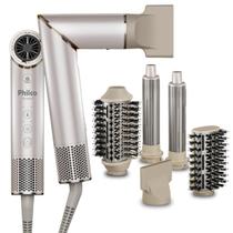 Secador De Cabelos Philco 4 Em 1 dobrável motor BLDC Nacional 1 Ano de Garantia