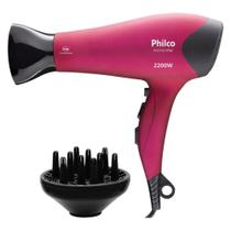 Secador De Cabelos Philco Ph3700 Pink Tourmaline 127v