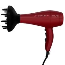 Secador de Cabelos Profissional New Lumina Red 3D 2200W Vermelho 110V