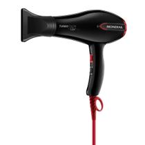 Secador de Cabelos Turbo Mondial Preto/Vermelho 2000W SC-41