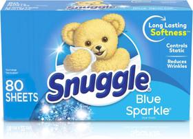 Secador de lençóis Snuggle 240 Blue Sparkle (3 pacotes de 80 folhas) Secador de lençóis Snuggle 240 Blue Sparkle (3 pacotes de 80 folhas)