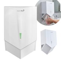 Secador de Mãos Automático 103 m/s Elétrico 1500W Sensor para Banheiro Branco Importway Secador de Mãos Automático 103 m/s Elétrico 1500W Sensor para Banheiro Branco Importway