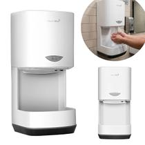 Secador de Mãos Automático 108 m/s Elétrico 1200W Sensor para Banheiro Profissional Cinza Importway