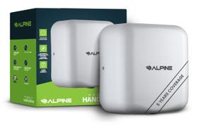 Secador de mãos automático Alpine High Speed 110-120V em aço inoxidável