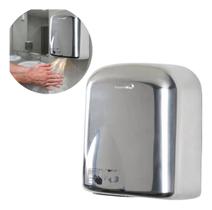Secador De Mãos Automático Profissional Aço Inox 1650W 127V Com Sensor Ideal Para Banheiros Comerciais Importway