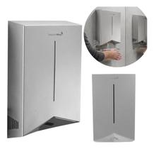 Secador de Mãos Automático Profissional Cinza 1200W 220V Com Sensor e Secagem Rápida Para Banheiros Secador de Mãos Automático Profissional Cinza 1200W 220V Com Sensor e Secagem Rápida Para Banheiros