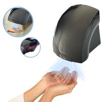 Secador De Mãos Sensor Automático Elétrico Preto 1500w 127v